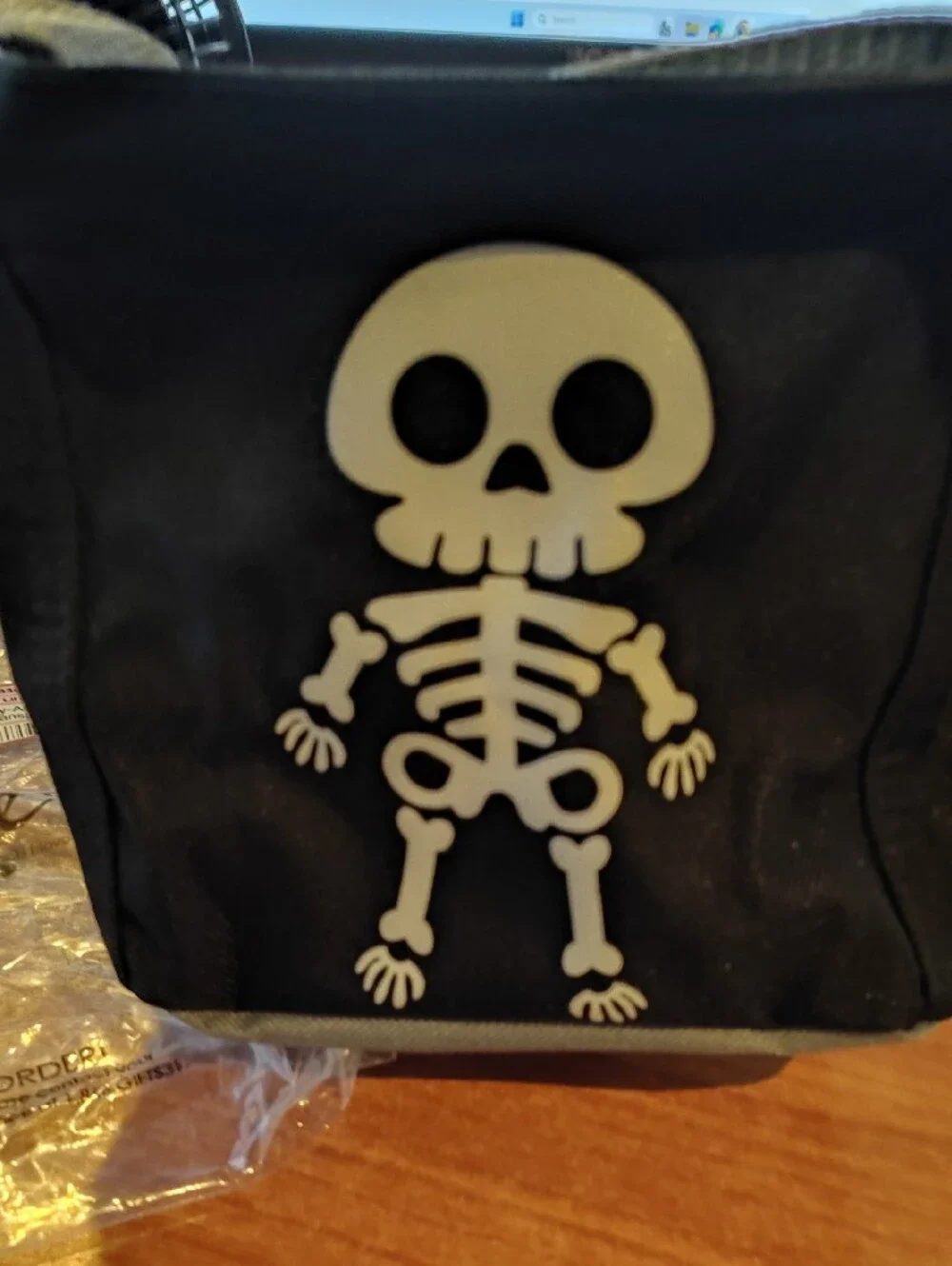 Black Skeleton Carry-All Caddy